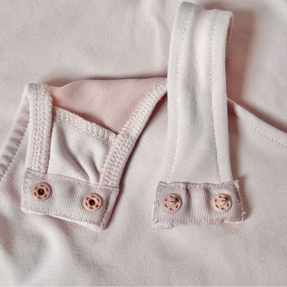 NWT | FREE PEOPLE INTIMATES ROSE PINK PLUNGE KEEP IT SLEEK SLEEVELESS BODYSUIT - Picture 9 of 10